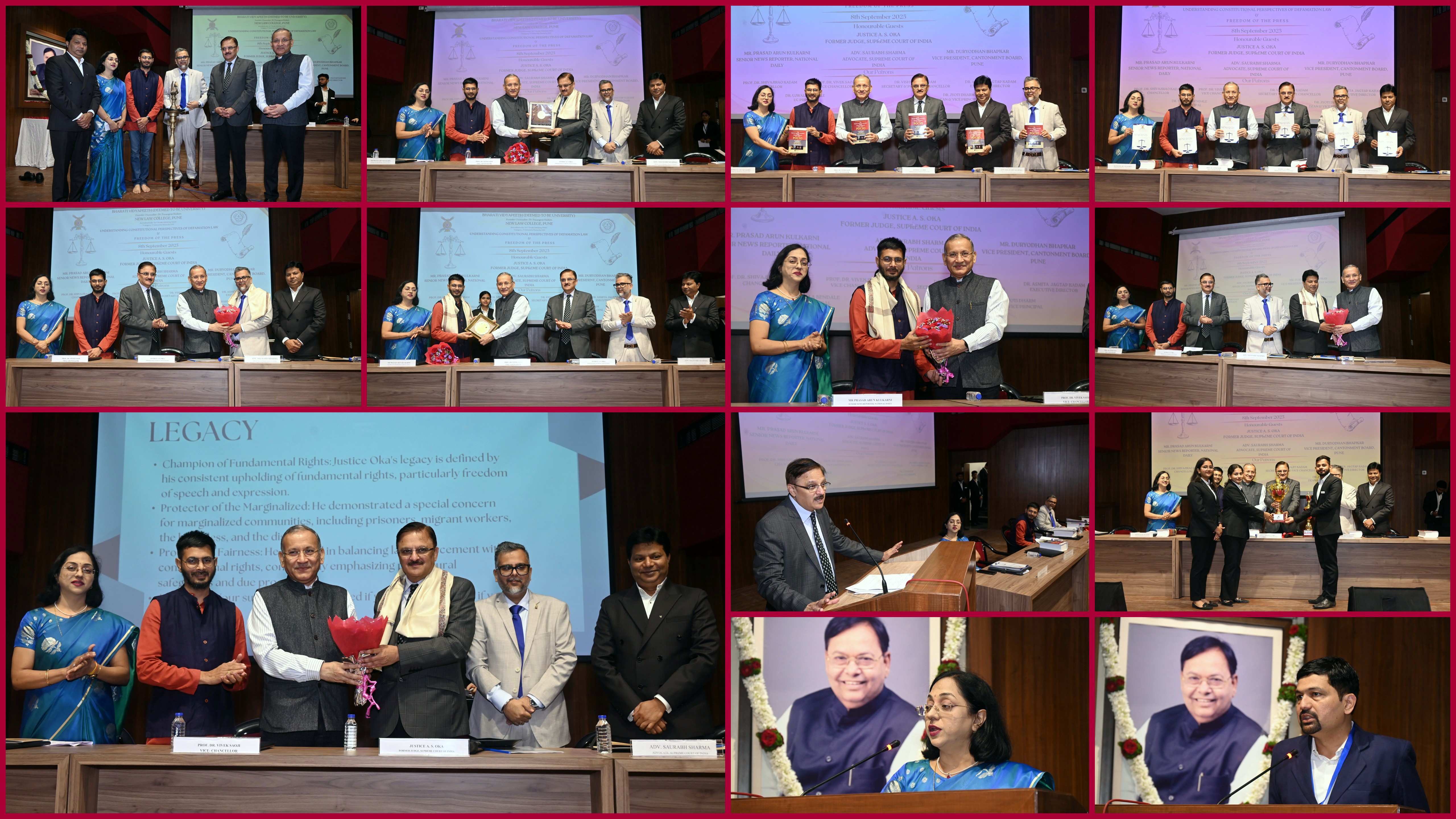 New Law College in Pune hosted a National Workshop